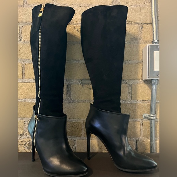 Louis Vuitton Leather and Suede High Boot - 37 - Picture 3 of 14